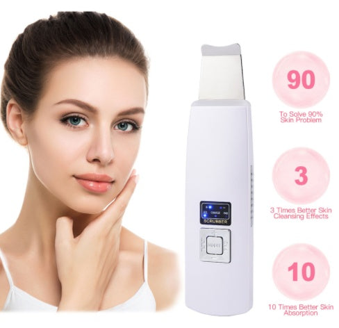 Ultrasonic Facial Skin Scrubber
